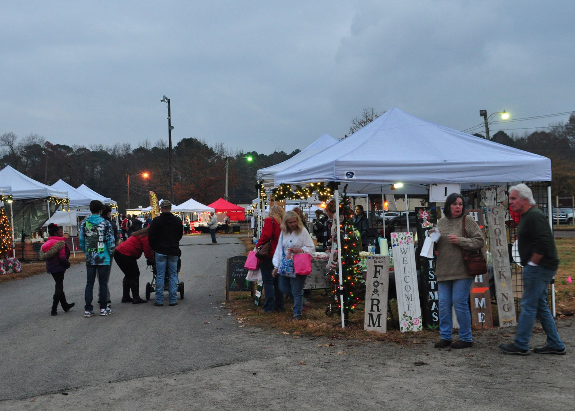 Holiday Market 2021 Vendor Booths